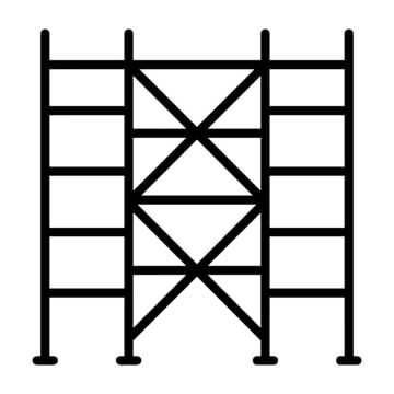 pngtree scaffolding line icon vector png image 6717903